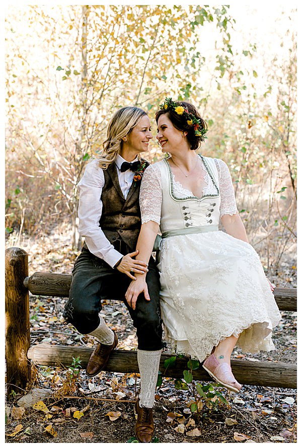 German-Themed Wedding Attire