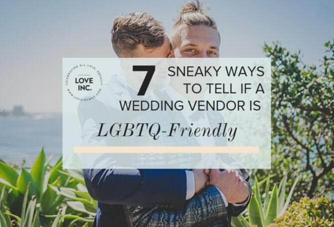 LGBTQ-Friendly Wedding Vendors