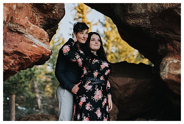 Nature Engagement Shoot at Golden Hour in Colorado