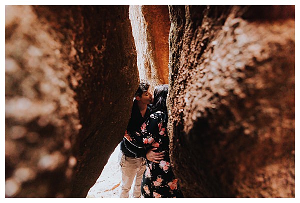 Nature Engagement Shoot at Golden Hour in Colorado