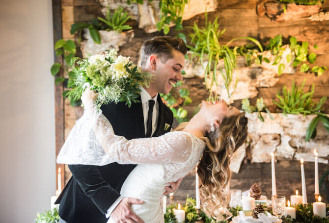 Grab a Cup of Cocoa and Enjoy This Cozy Winter Wedding Inspiration