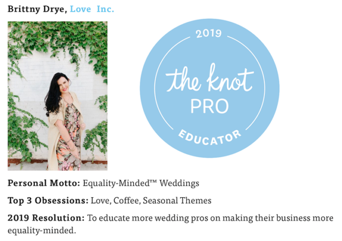 The Knot Pro Educator