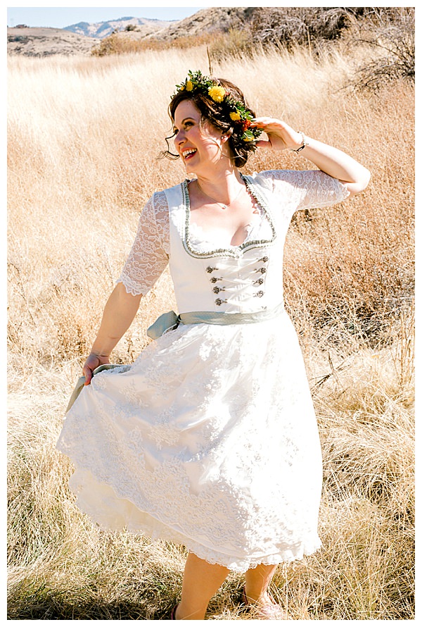 German Wedding Dirndl