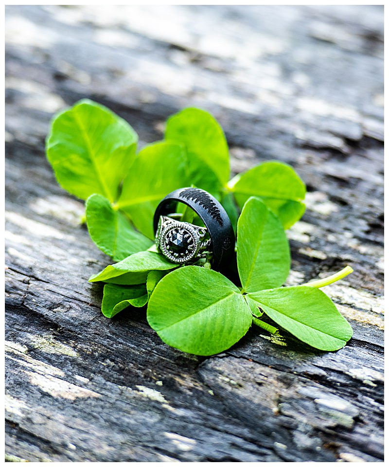 black-engagement-ring