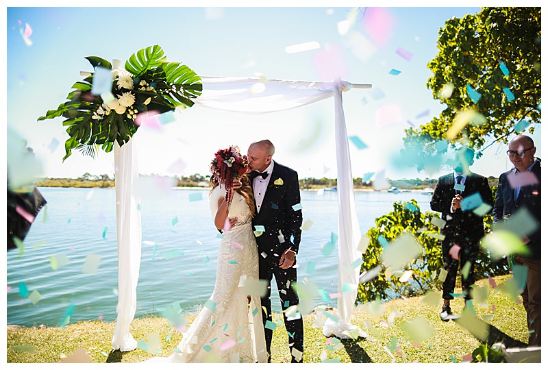 Confetti Wedding Ceremony Recessional