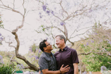 Gay Engagement Session in San Diego Heritage Park