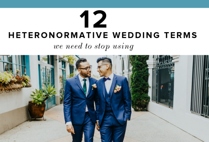 Gender Neutral Wedding Terms