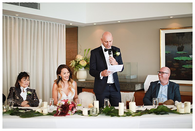 Intimate Restaurant Wedding at Rickys in Australia