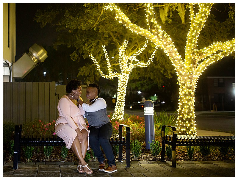 Surprise Lesbian Double Proposal