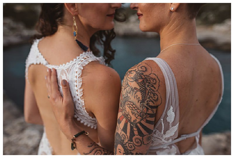 Menorca Spain LGBT Elopement