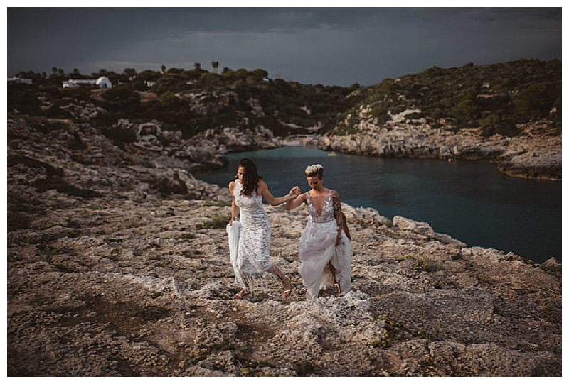 Menorca Spain LGBT Elopement