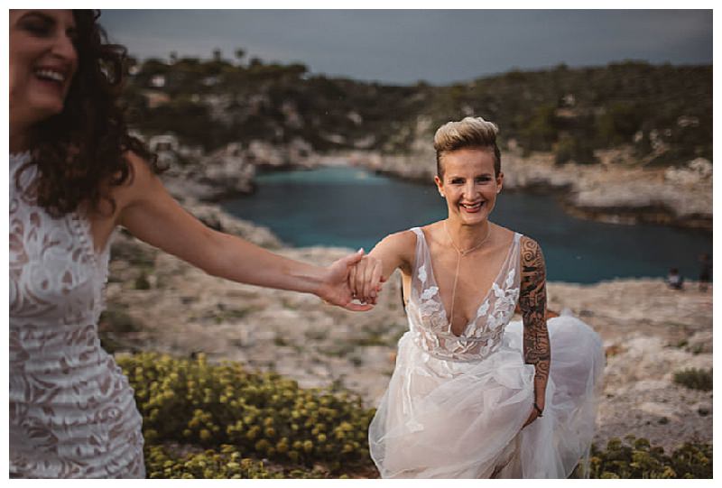 Menorca Spain LGBT Elopement