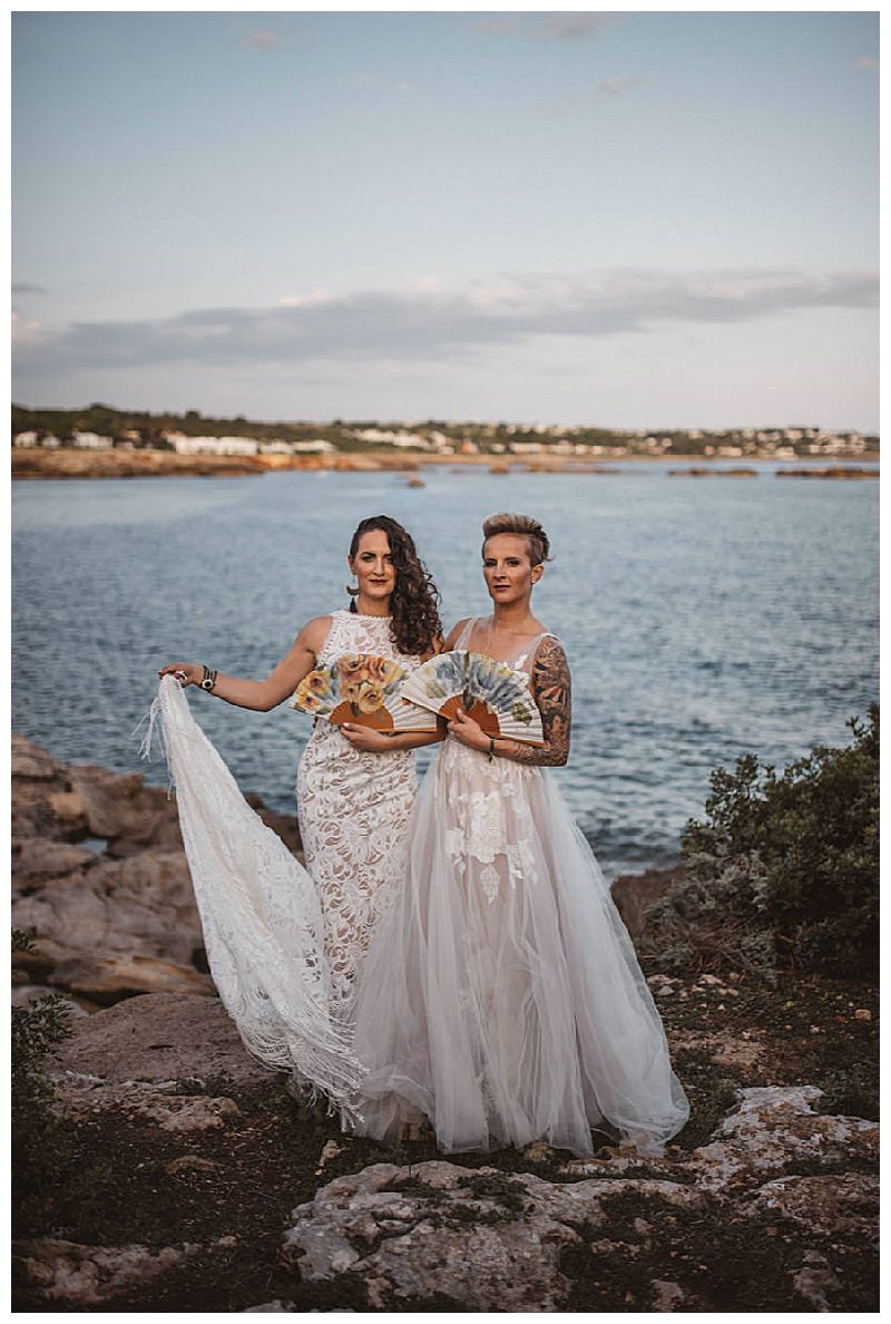 Menorca Spain LGBT Elopement