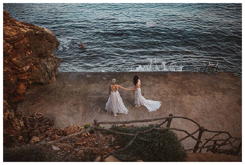 Menorca Spain LGBT Elopement