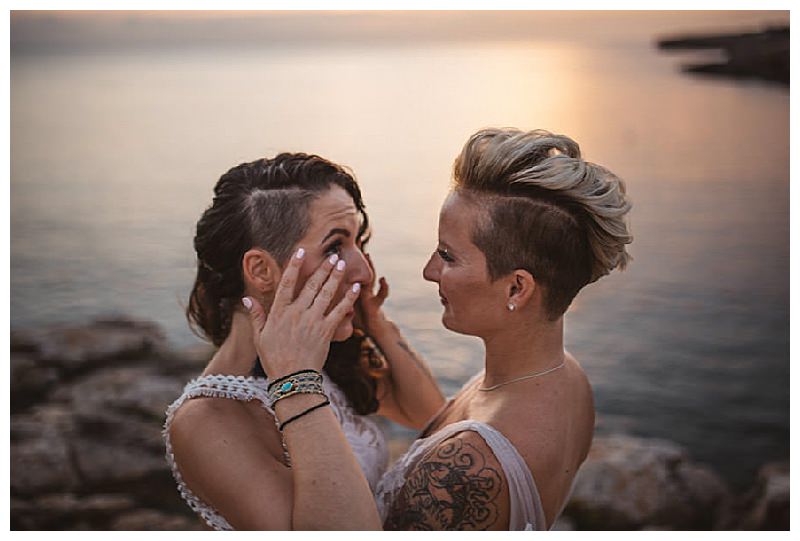 Menorca Spain LGBT Elopement