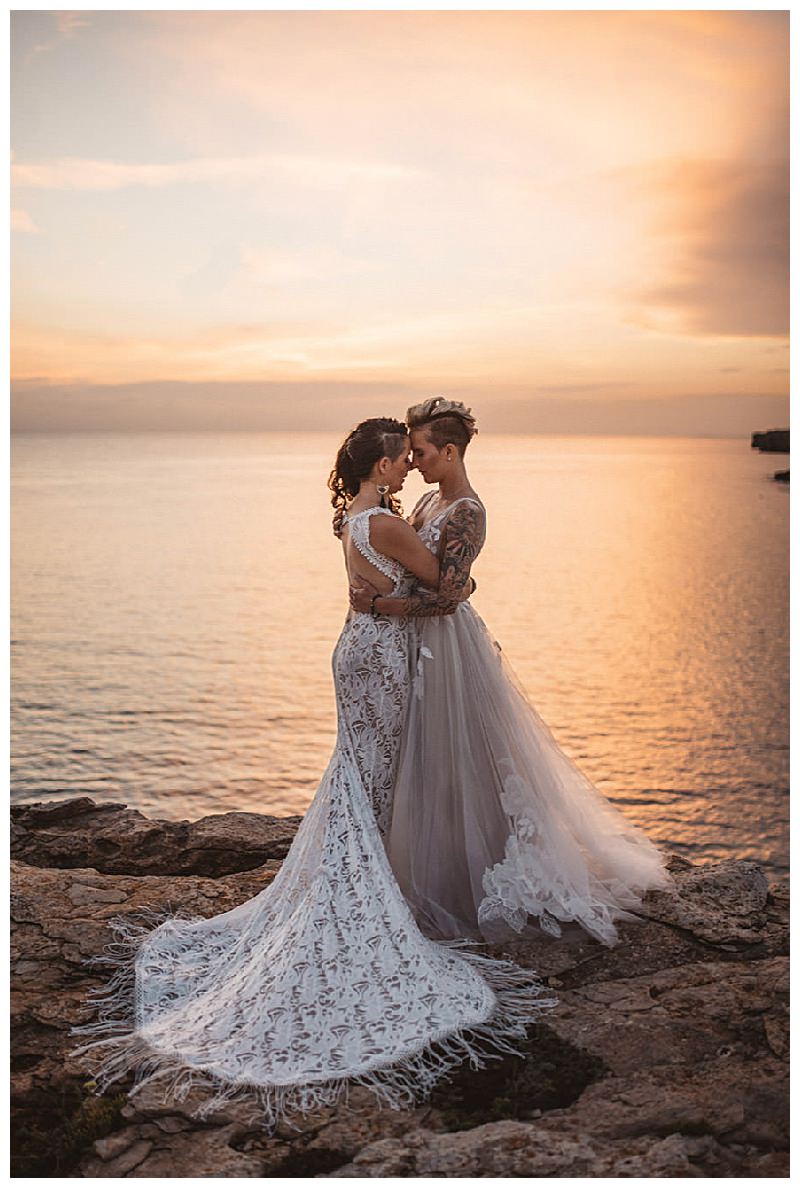 Menorca Spain LGBT Elopement