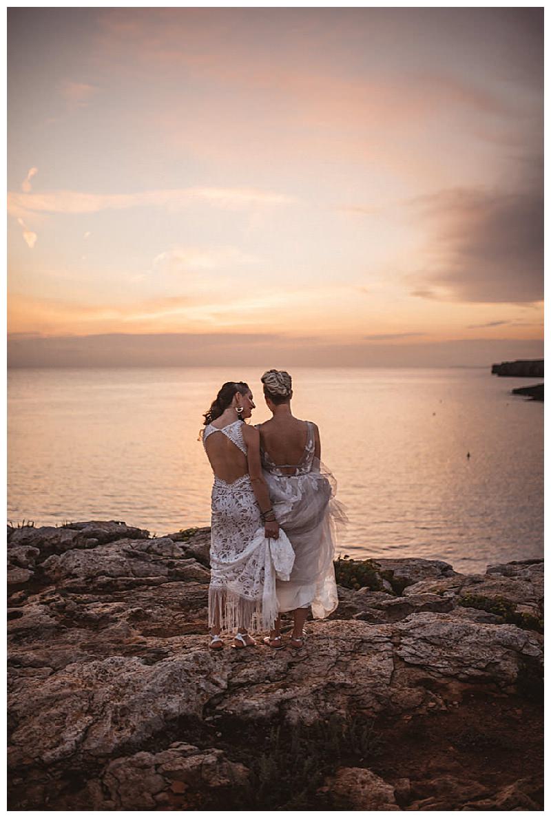 Menorca Spain LGBT Elopement