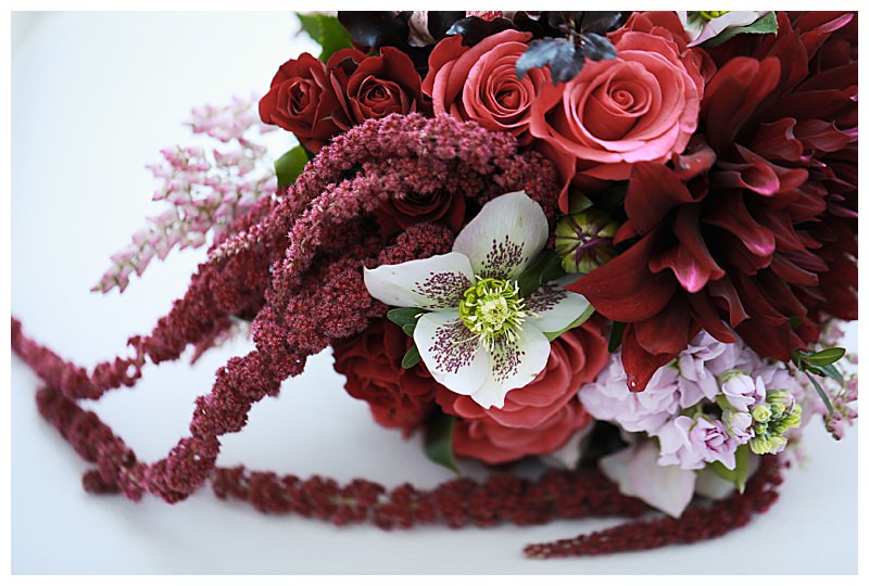 Red Wedding Bouquet