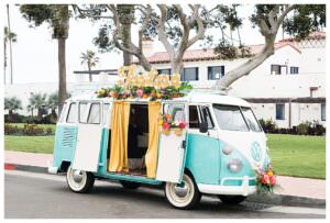 vw photobooth van for weddings