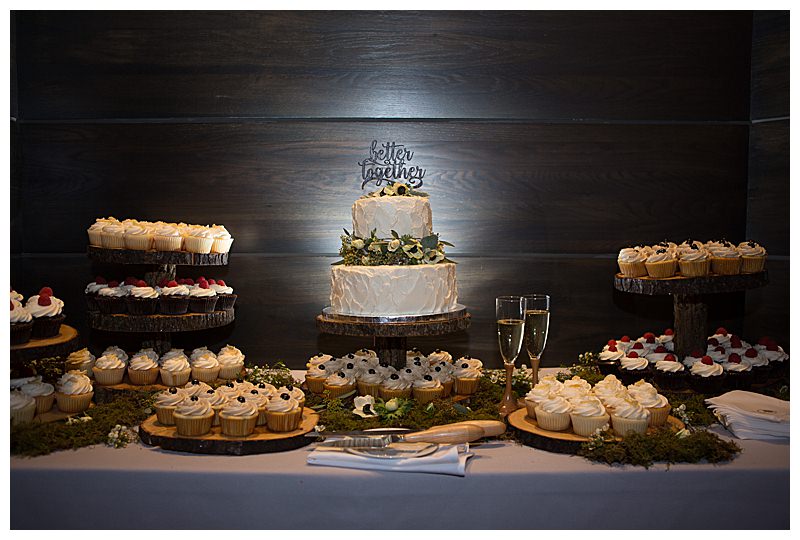 Wedding Cake Dessert Station