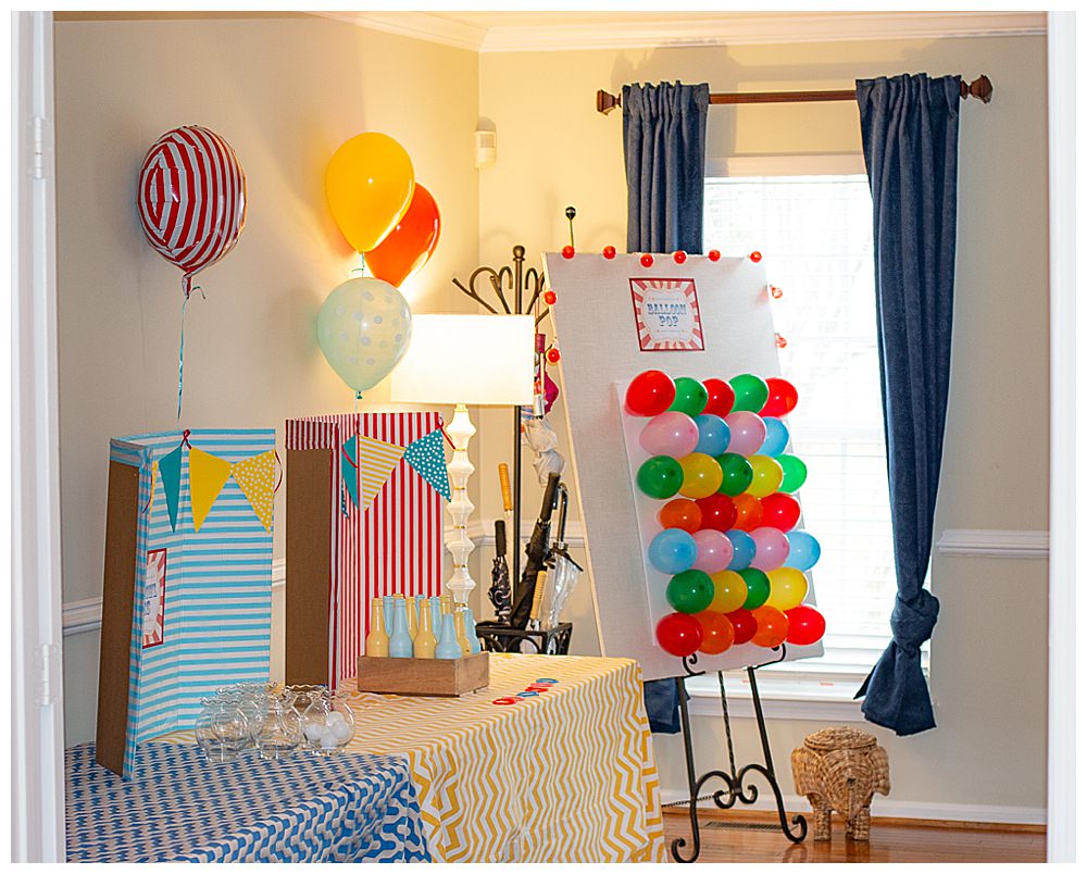 DIY party decorations, DIY CARNIVAL GAMES