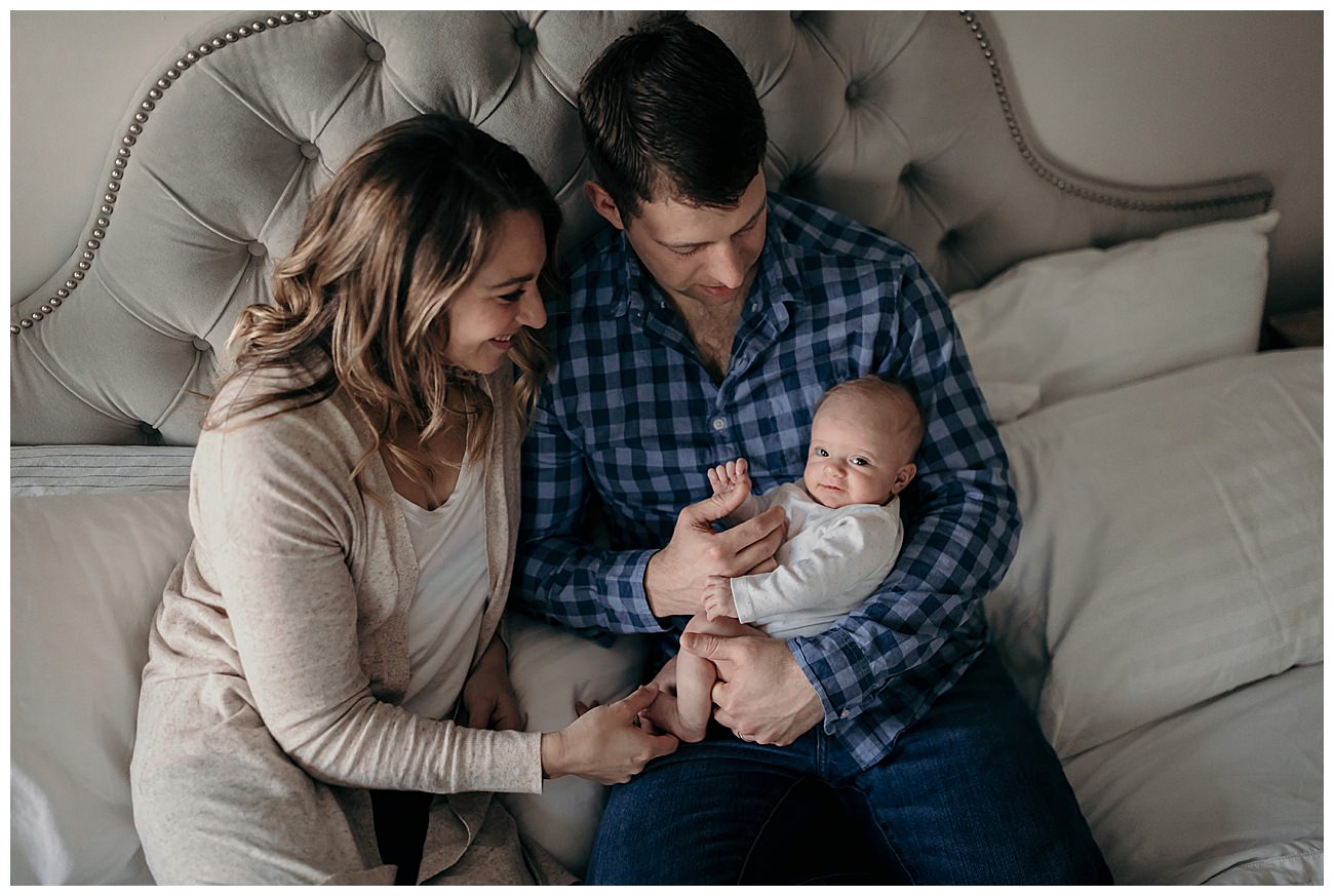 Family Session with Newborn