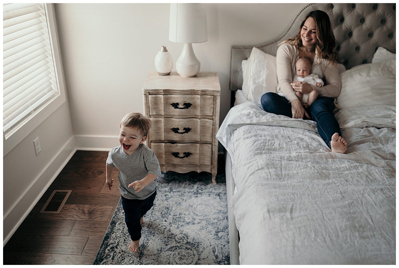 Family Session with Newborn