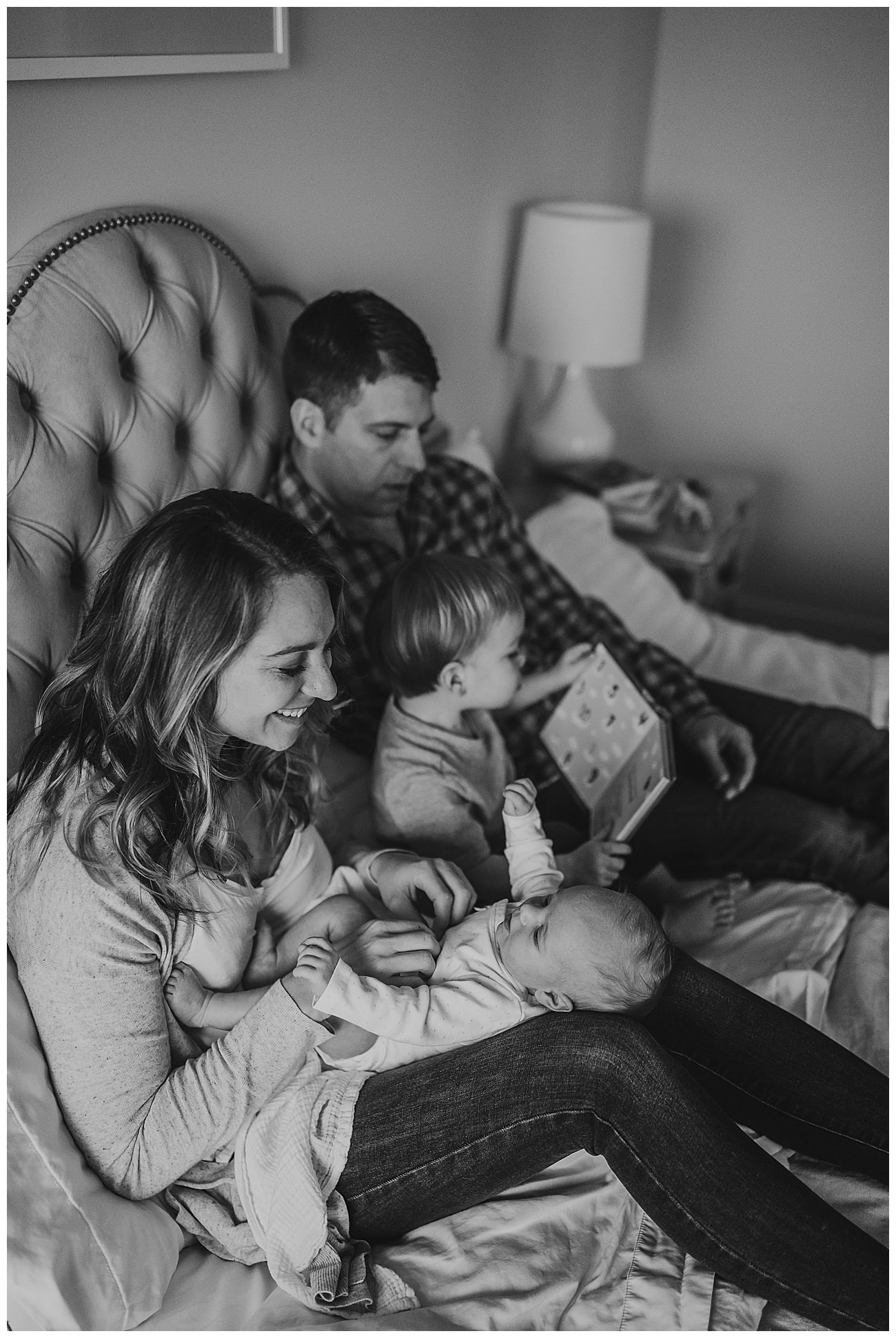 Family Session with Newborn