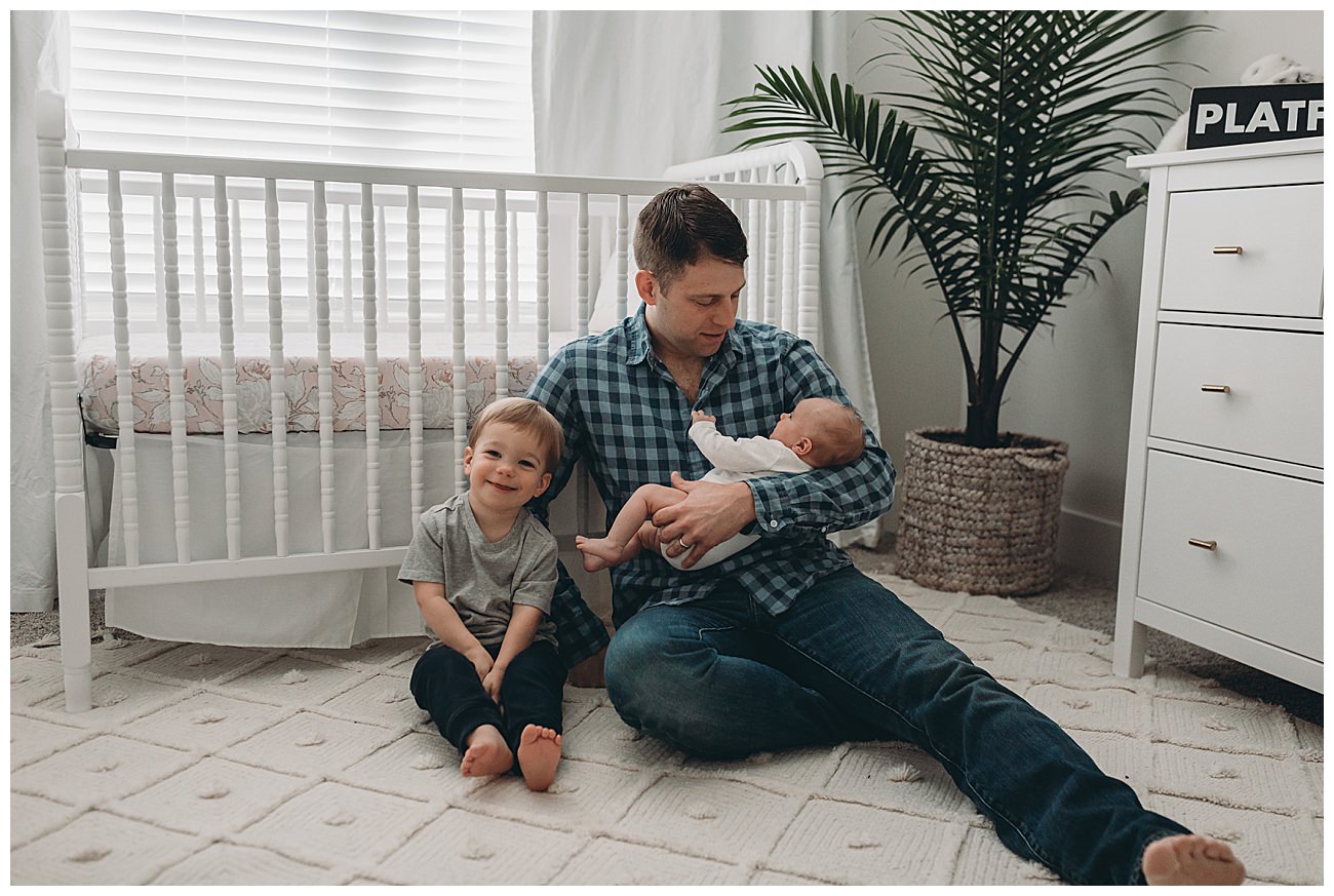 Family Session with Newborn