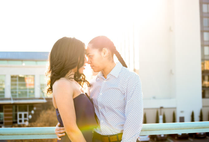 Lesbian Engagement Shoot