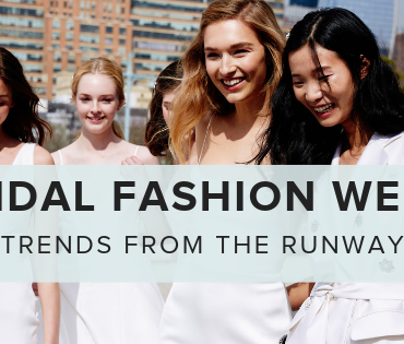 Spring 2020 Bridal Fashion Week Trends