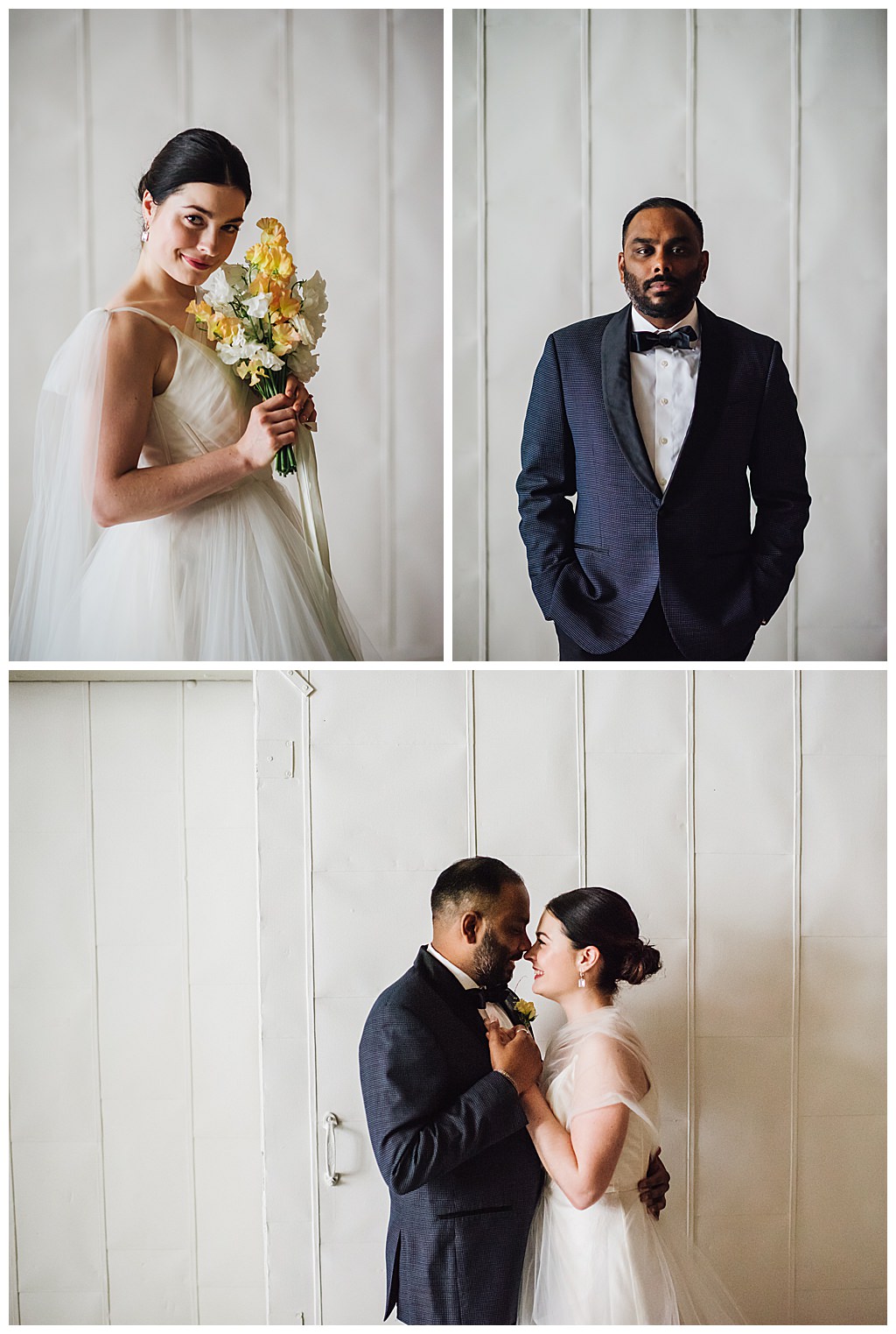 Biracial Couple Wedding