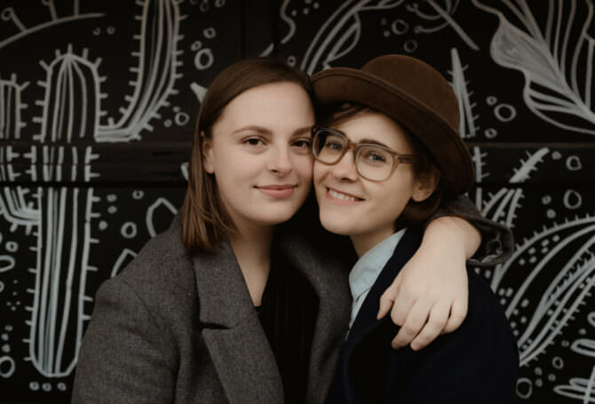 Lesbian Couple's Photoshoot