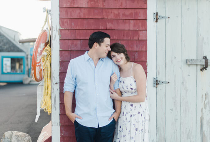 Rockport Massachusetts Engagement Shoot