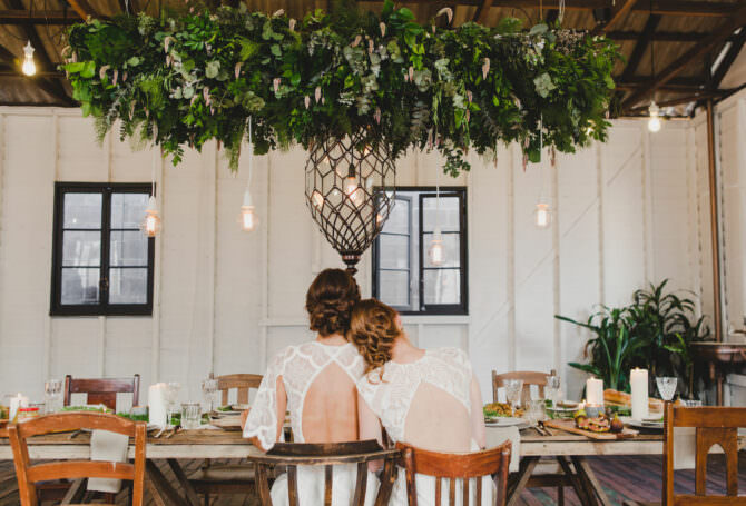 Bohemian Greenery Wedding Inspiration