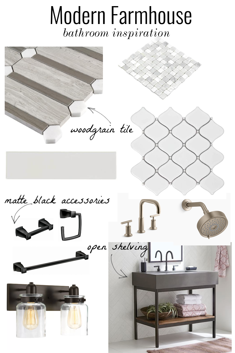 Modern Farmhouse Bathroom inspiration