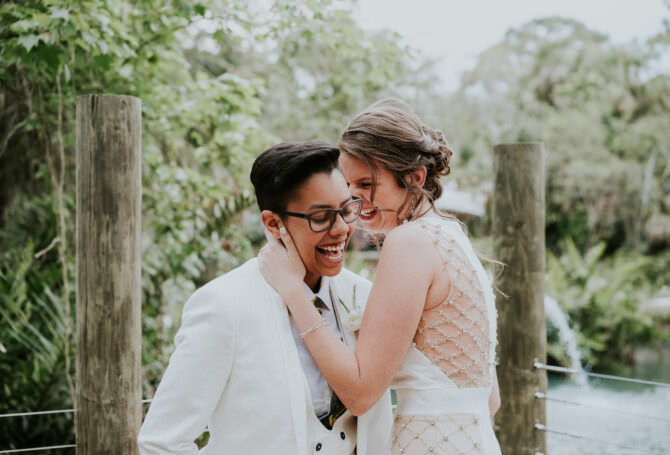 Brevard Zoo Wedding Melbourne Florida