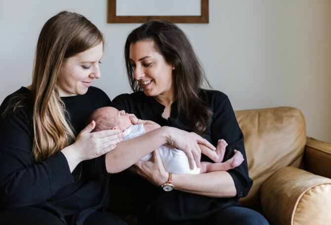 Newborn Session with a Sesame Street Nursery Tour