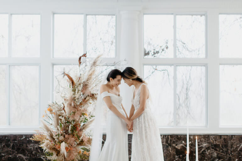 Romantic Wedding LGBT Styled Shoot