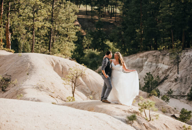 Rustic Woodsy Wedding