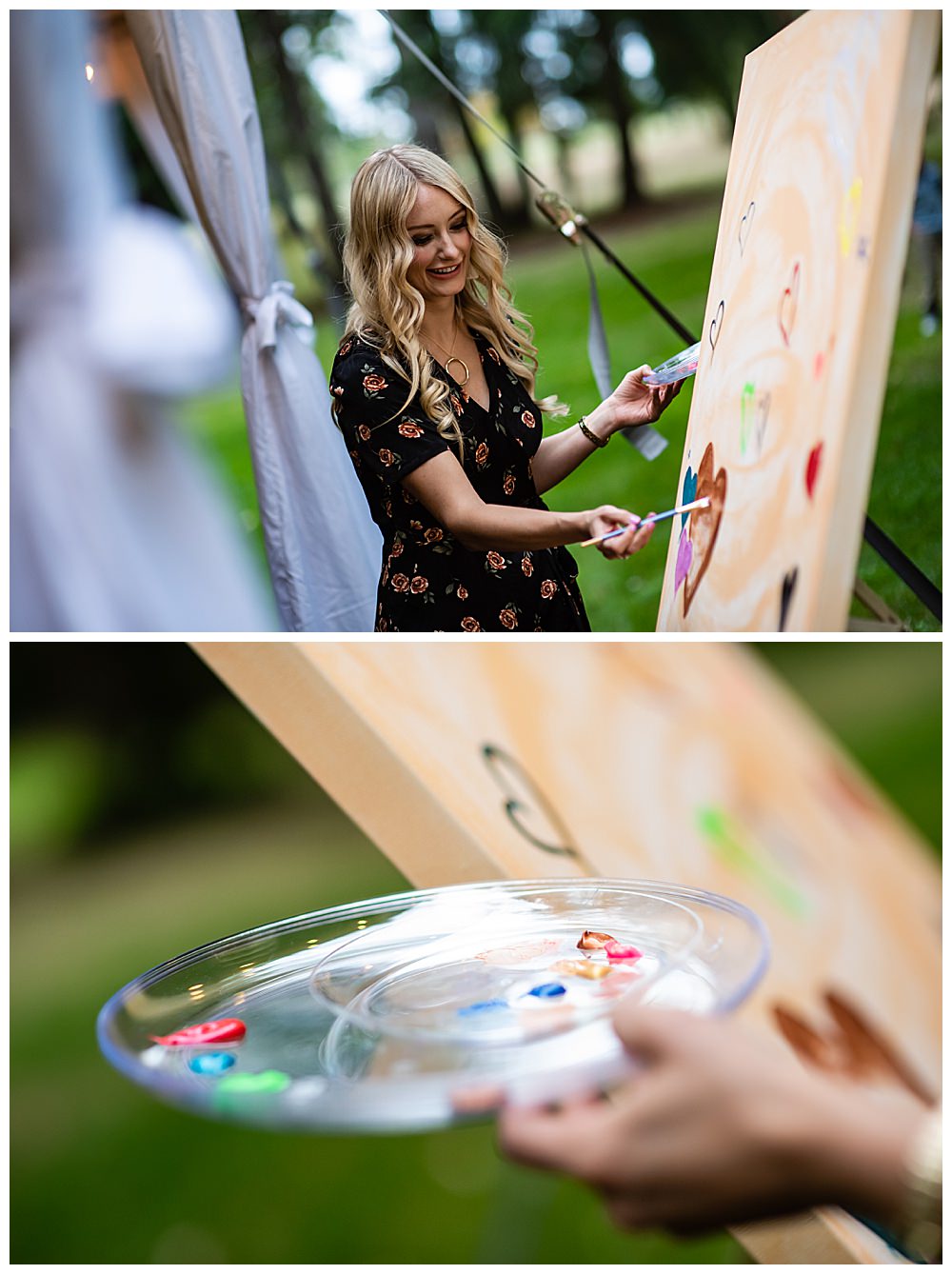 Painting Wedding Entertainment