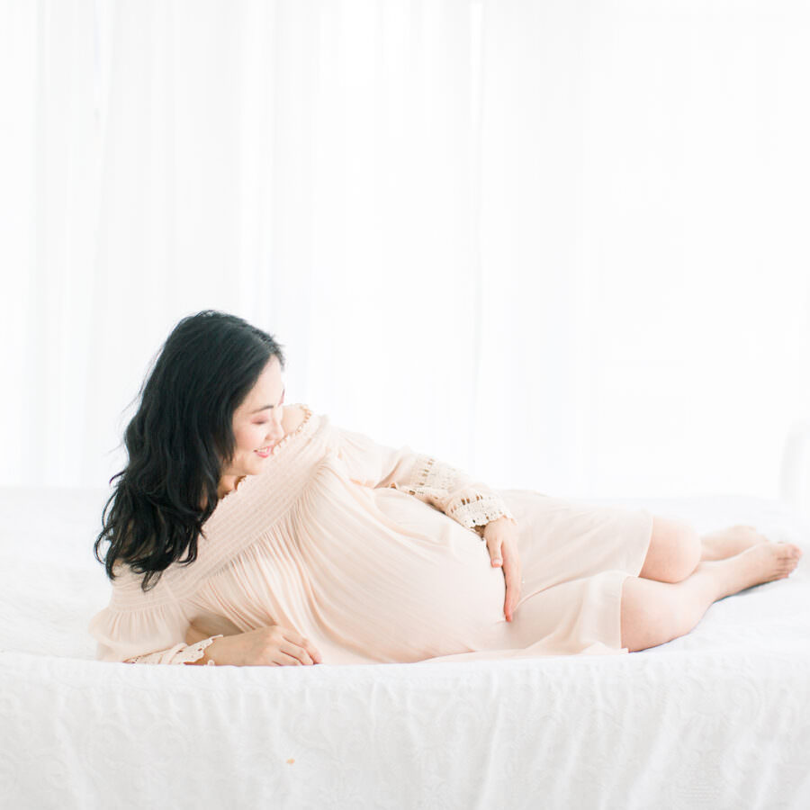 Boudoir Maternity Session