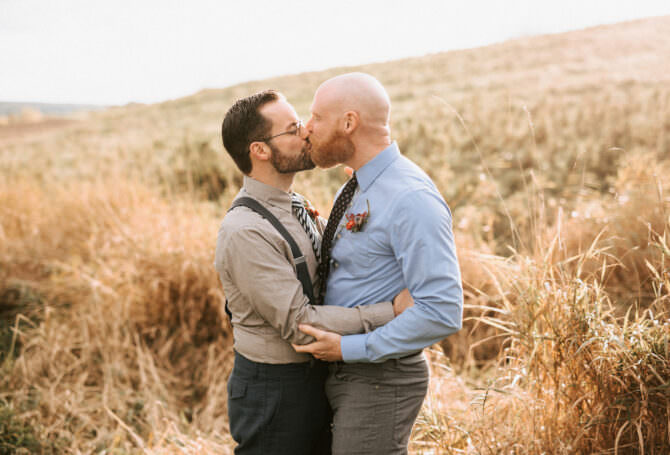 Same Sex Fall Wedding Styled Shoot