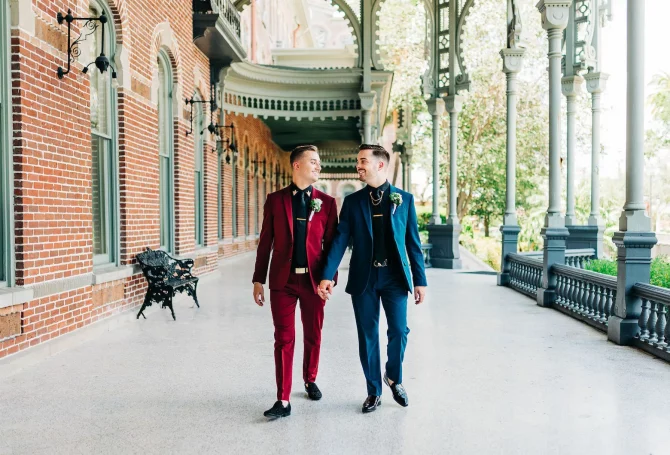 Downtown Tampa Wedding in an Industrial Venue with Modern Details