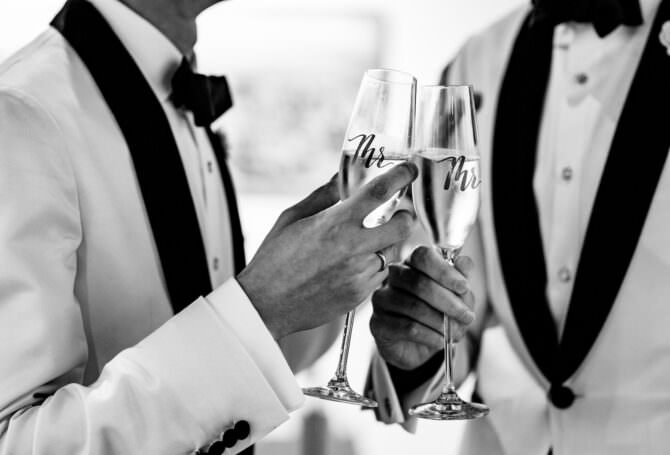 Same Sex Wedding Glassware