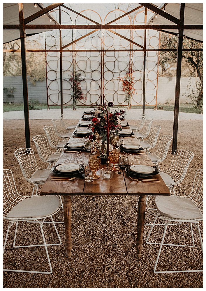 elegant-bohemian-wedding-reception