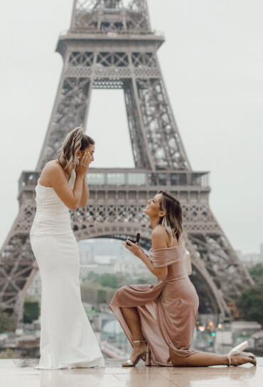 Kate Austin Paris Proposal