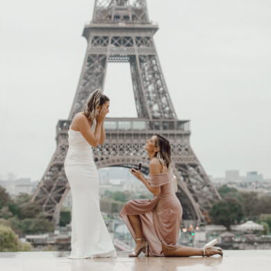 Kate Austin Paris Proposal