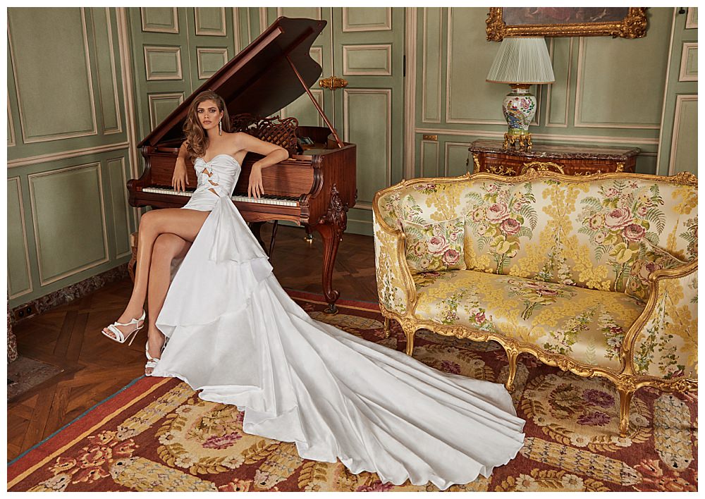 Transgender Model Valentina Sampaio Stars In Galia Lahav's Fall 2020 Bridal  Campaign