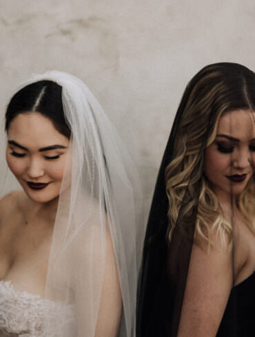 Wedding Inspiration with Black Dress
